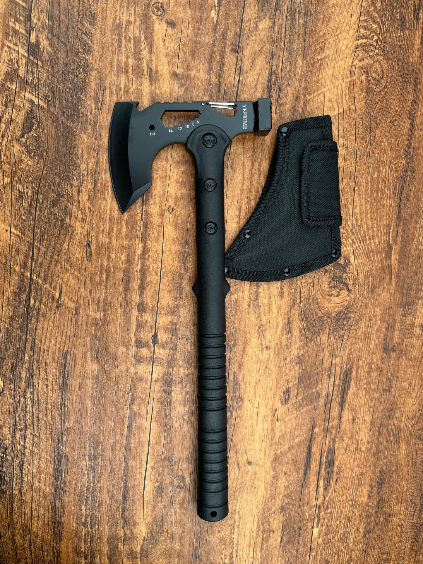 YEPRIME Tactical Tomahawk Throwing Axe with Sheath