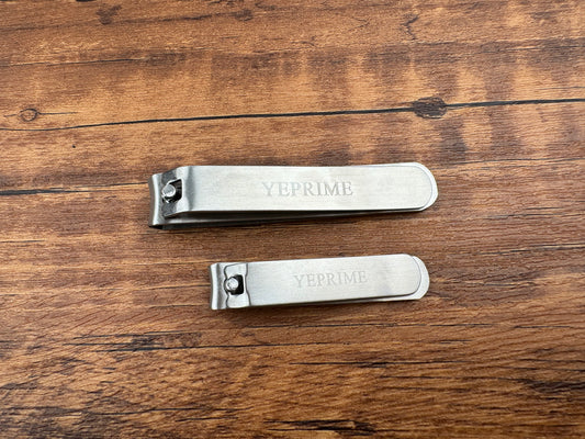 YEPRIME Stainless Steel Nail Clippers 2PACK