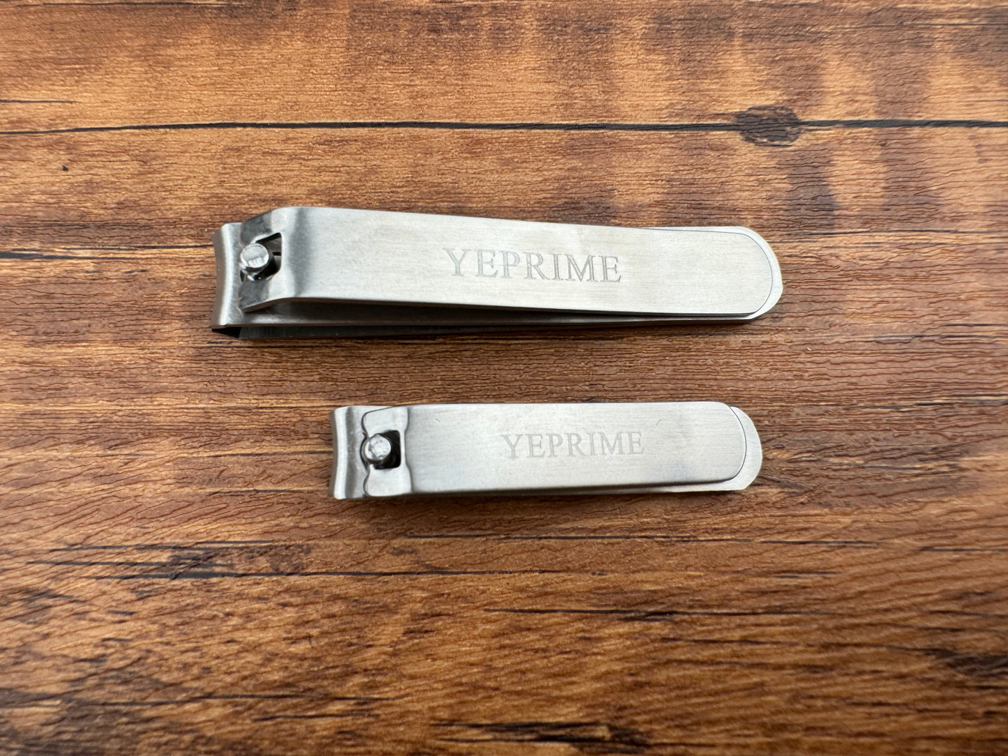 YEPRIME Stainless Steel Nail Clippers 2PACK